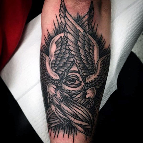 60 Eye Of Providence Tattoo Designs für Männer Manly Ink