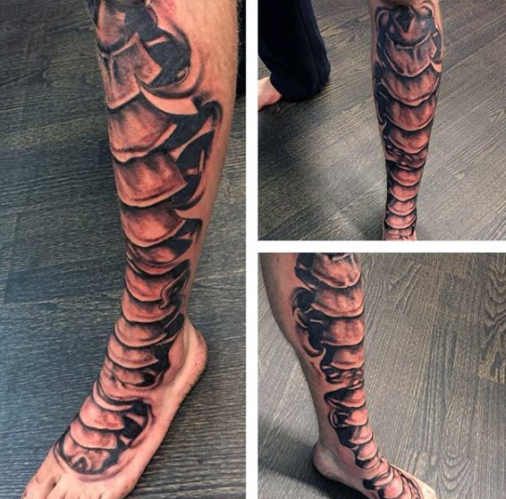 75 Wirbelsäule Tattoos für Männer Masculine Ink DesignIdeen Mann Stil Tattoo