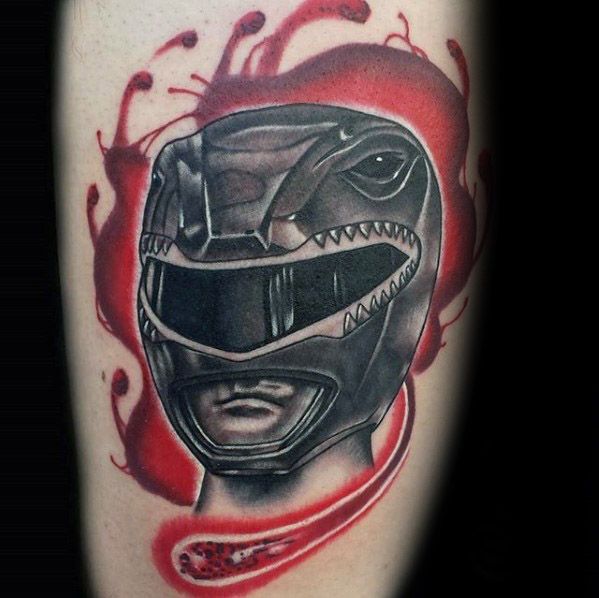 50 Power Rangers Tattoo Designs für Männer Superpower Ink Ideen 50 Power Rangers Tattoo Designs für Männer Superpower Ink Ideen