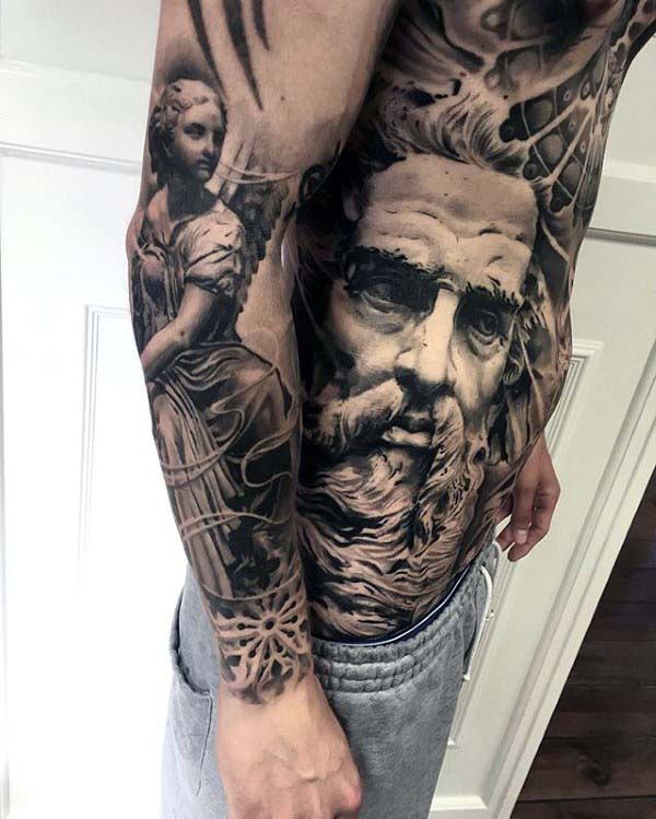 50 Extreme Tattoos für Männer Exzenter Ink DesignIdeen