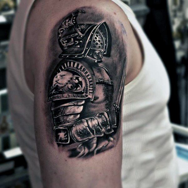 100 Krieger Tattoos für Männer Battle Ready DesignIdeen Mann Stil