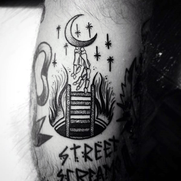80 Füller Tattoos für Männer leere Lücke DesignIdeen Mann Stil
