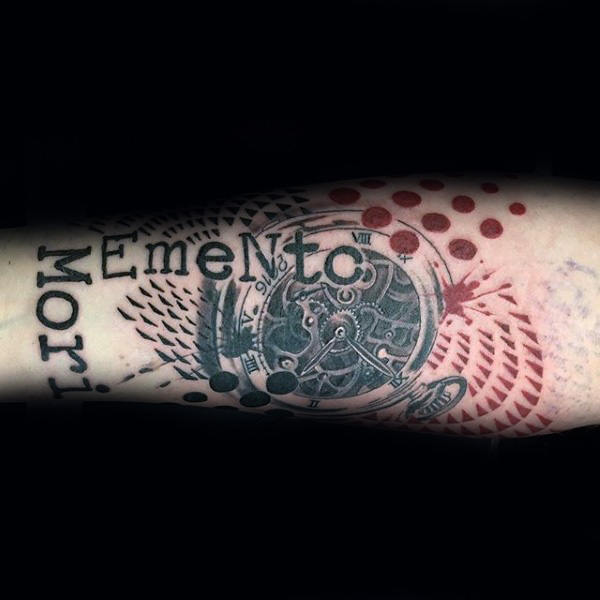 60 Memento Mori Tattoo Designs für Männer Manly Ink Ideen Mann Stil