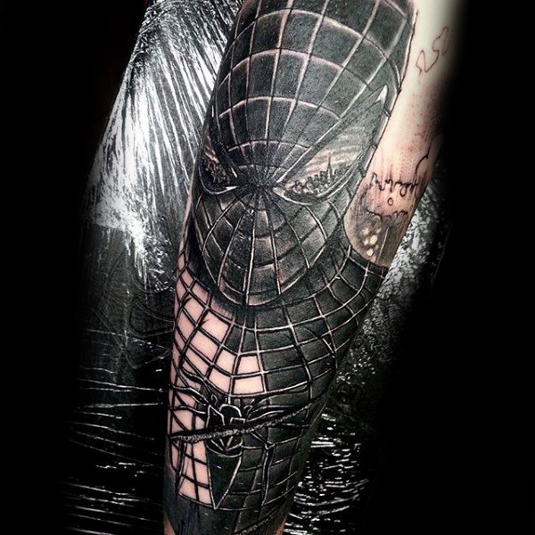 100 Spiderman Tattoo DesignIdeen für Männer Wild Webs of Manly Ink