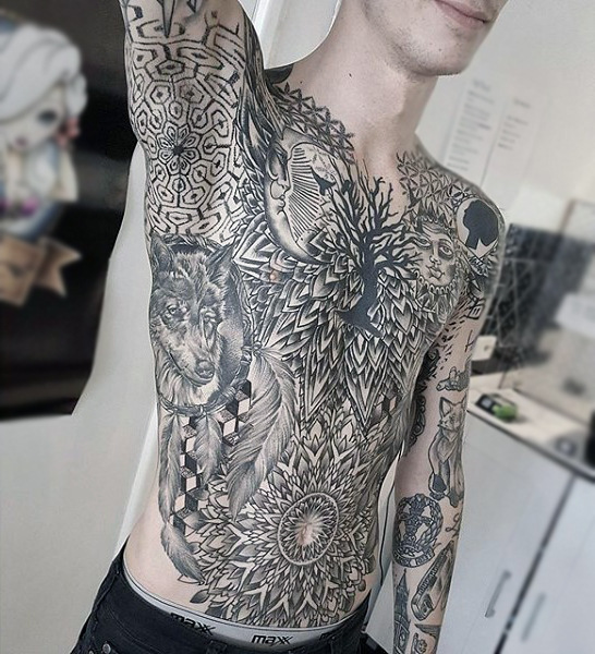 90 Achselhöhlen TattooDesigns für Männer Underarm Ink Ideas Mann