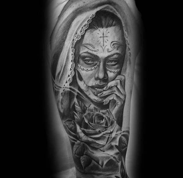 50 La Catrina TattooDesigns für Männer mexikanische Tinte Ideen