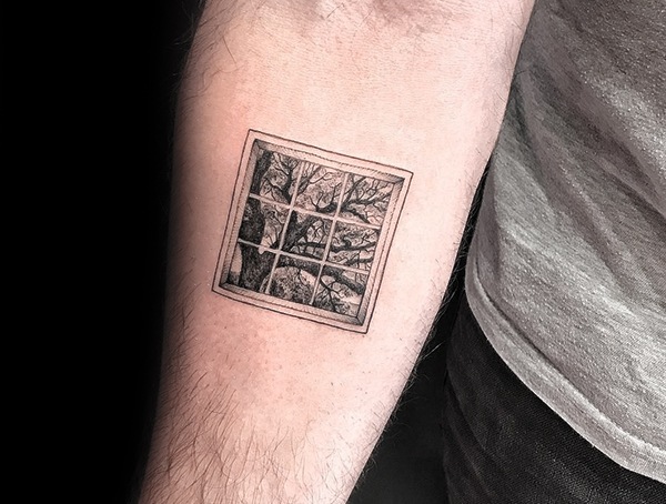 Wie lange dauert ein kleines Tattoo Zeit zu Tinte Mann Stil Tattoo