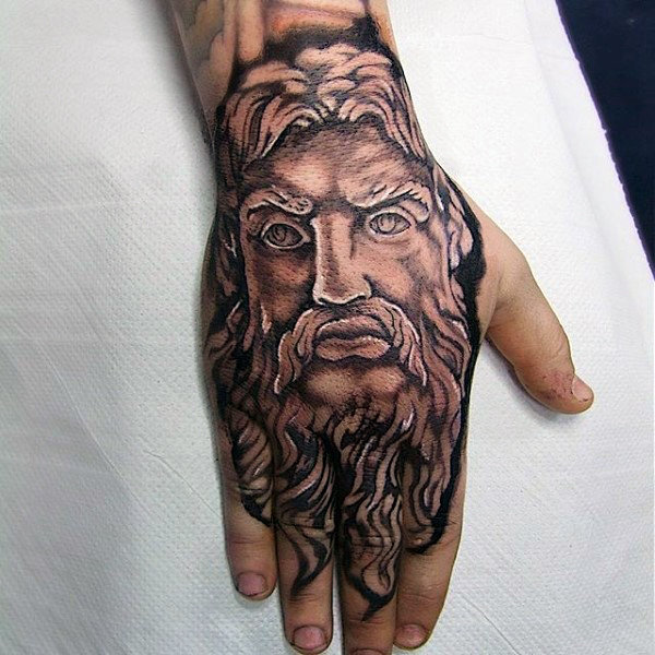 80 Zeus Tattoo Designs für Männer Ein Thunderbolt der Ideen Mann