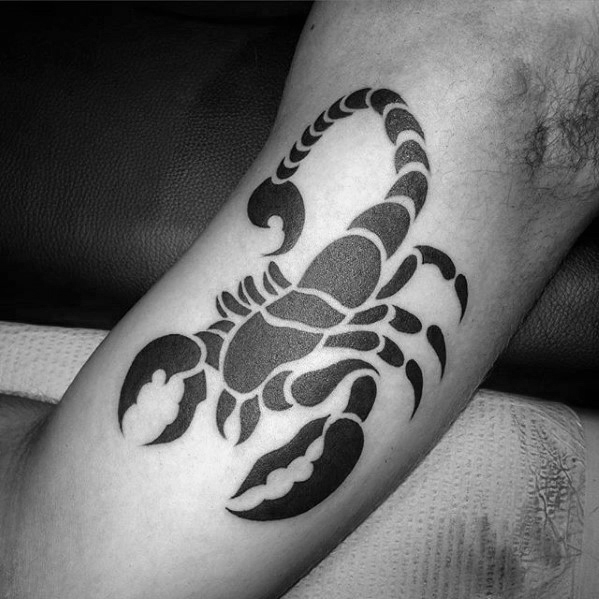 50 Tribal Scorpion Tattoo Designs für Männer Manly Ink Ideen Mann