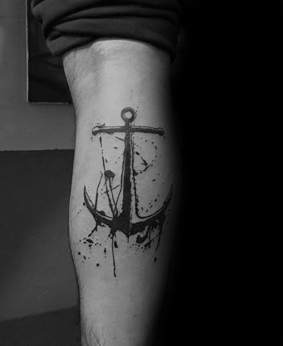 60 einzigartige Anker Tattoos für Männer coole DesignIdeen Mann