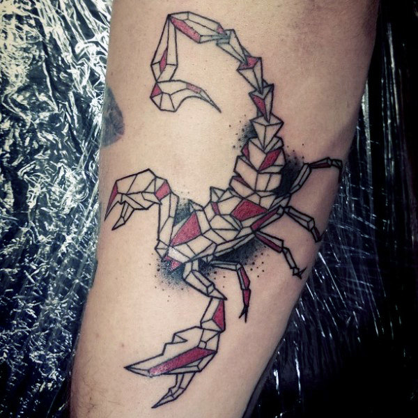 60 Skorpion Tattoo Designs für Männer Ideen, die sting Mann Stil