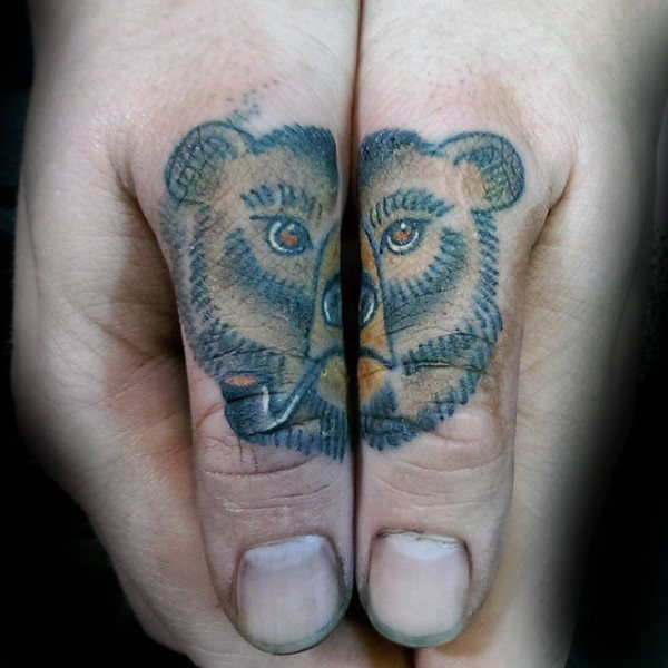 90 Daumen Tattoos für Männer links und rechts Digit DesignIdeen