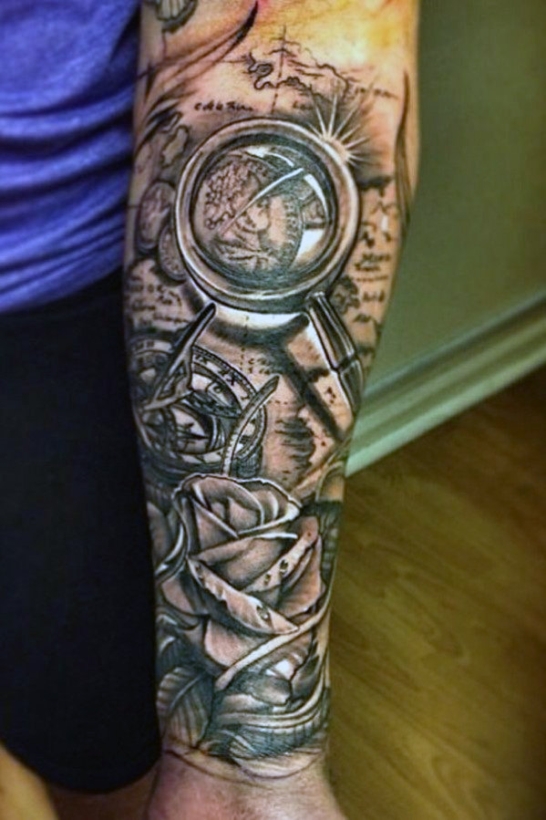 Top 75 besten Unterarm Tattoos für Männer innere und äußere Designs