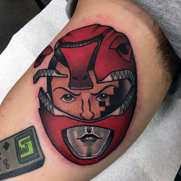 50 Power Rangers Tattoo Designs für Männer Superpower Ink Ideen 50 Power Rangers Tattoo Designs für Männer Superpower Ink Ideen
