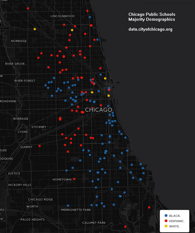 Chicago Public High Schools SY1617 Maps and Charts