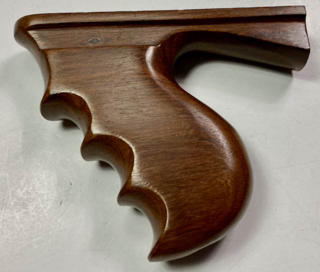 M1928A1 THOMPSON VERTICAL WOODEN GRIP Man The Line