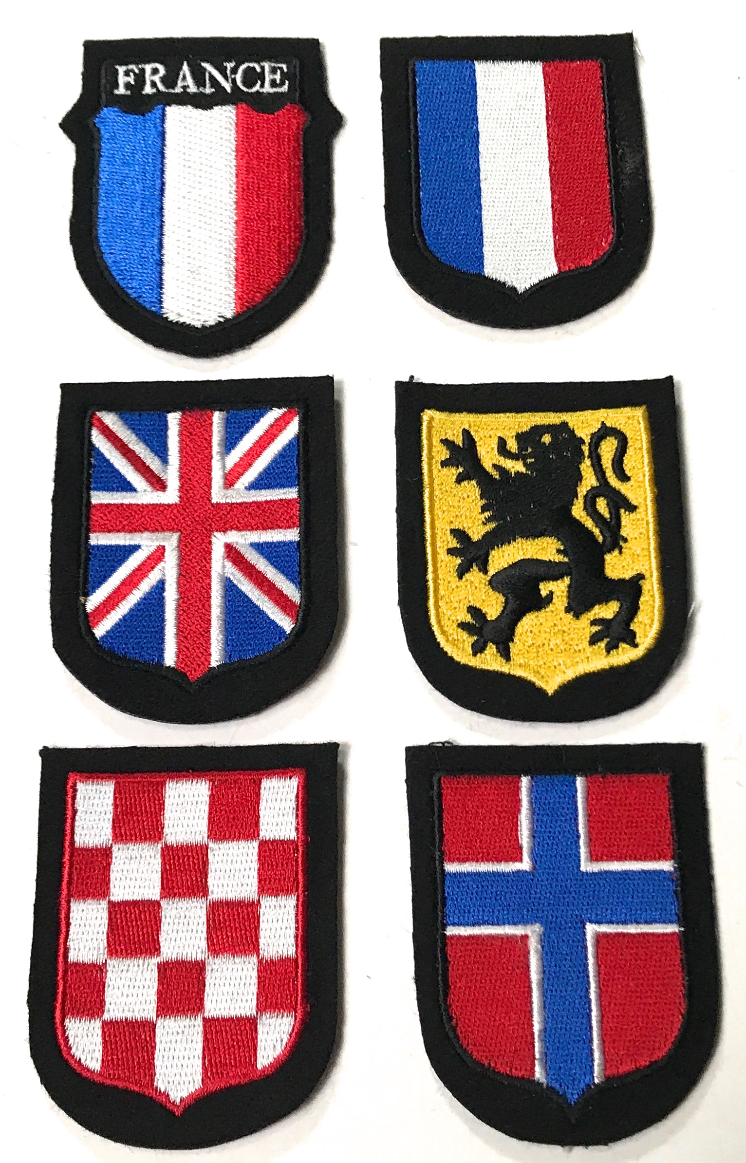 WAFFEN SS SLEEVE SHIELDS Man The Line