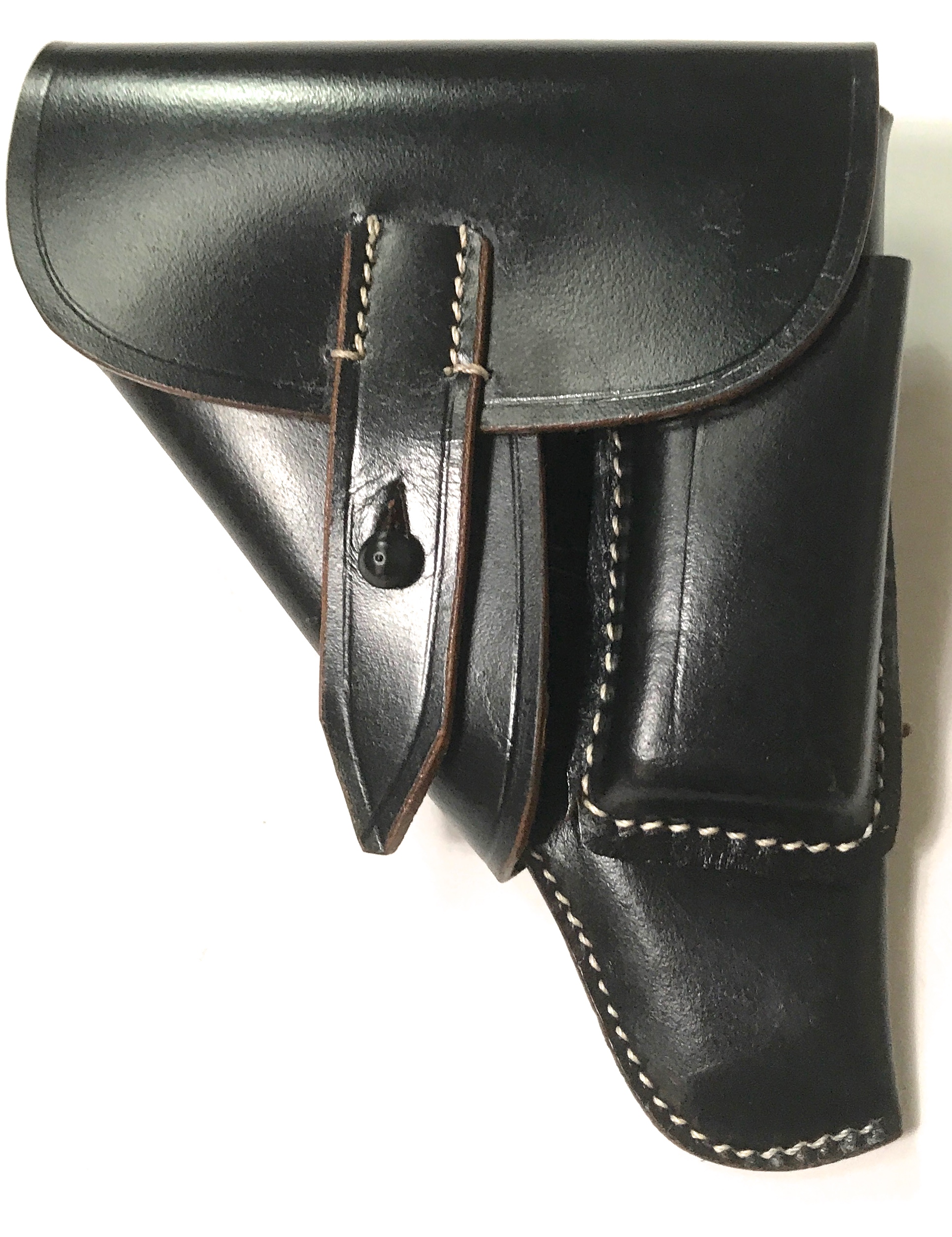 PPK PISTOL HOLSTERBLACK LEATHER Man The Line