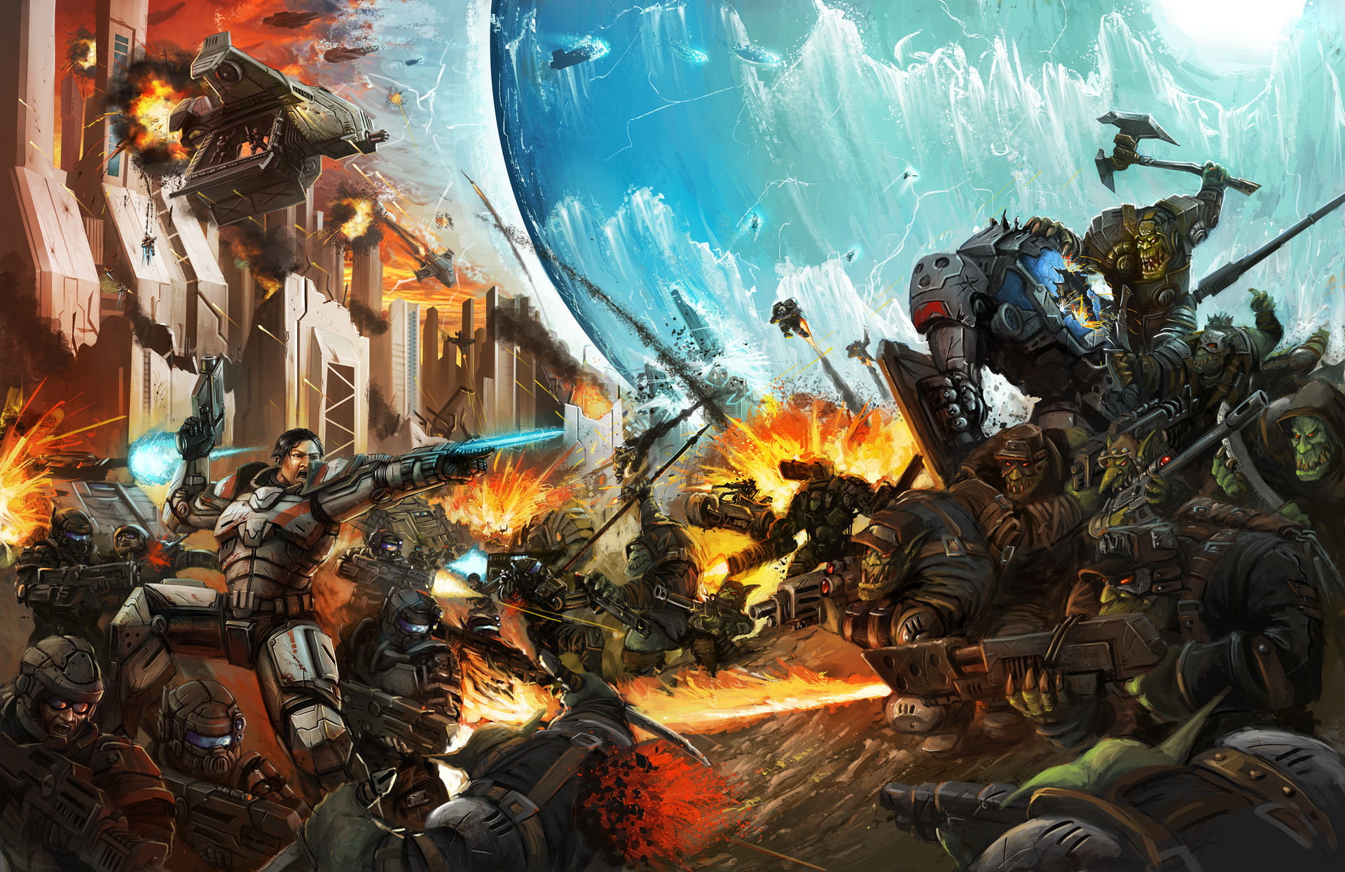 Want free scifi rules? Warpath 2.0 is coming! Mantic Games