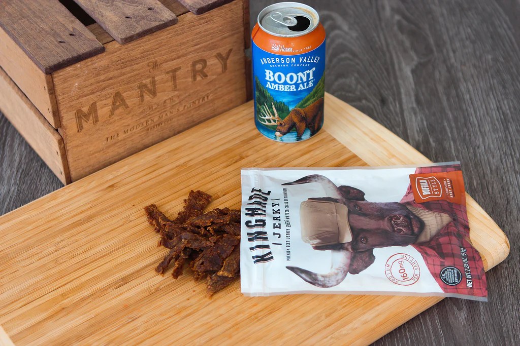 Mantry Kingmade Buffalo Style Flank Steak Jerky Mantry Inc.