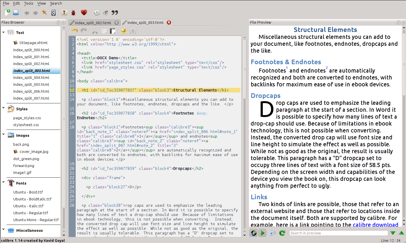 Edycja ebooków — calibre 7.18.0 dokumentacja