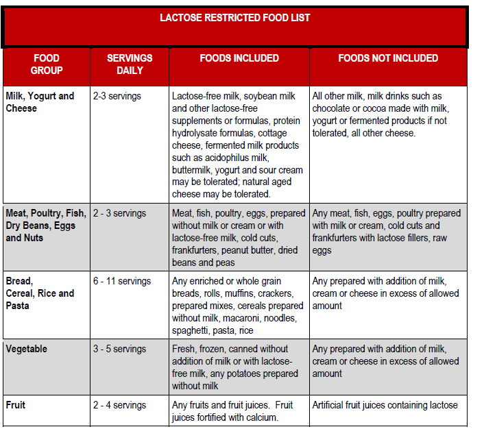 Lactose Free Diet P4.2 My WordPress