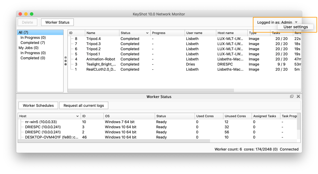 Set up Users KeyShot 11 Manual
