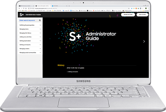 Samsung+ Web Manual