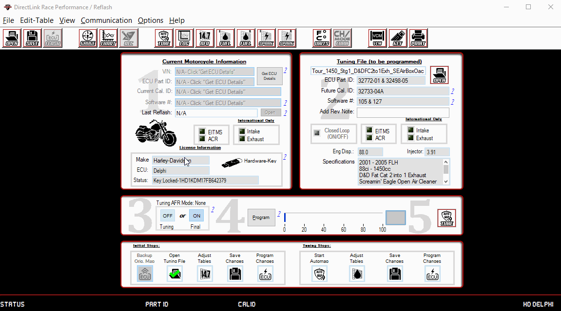 3.3.3 Calibration ID and Note TechnoResearch Manuals