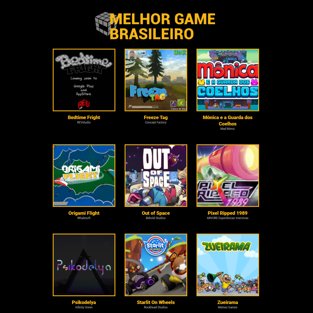 New Uploads In Arcanos.com Julio 2023 See The Nominees For The Best Brazilian Game In The Golden Cube Award 2019 – Samagamer
