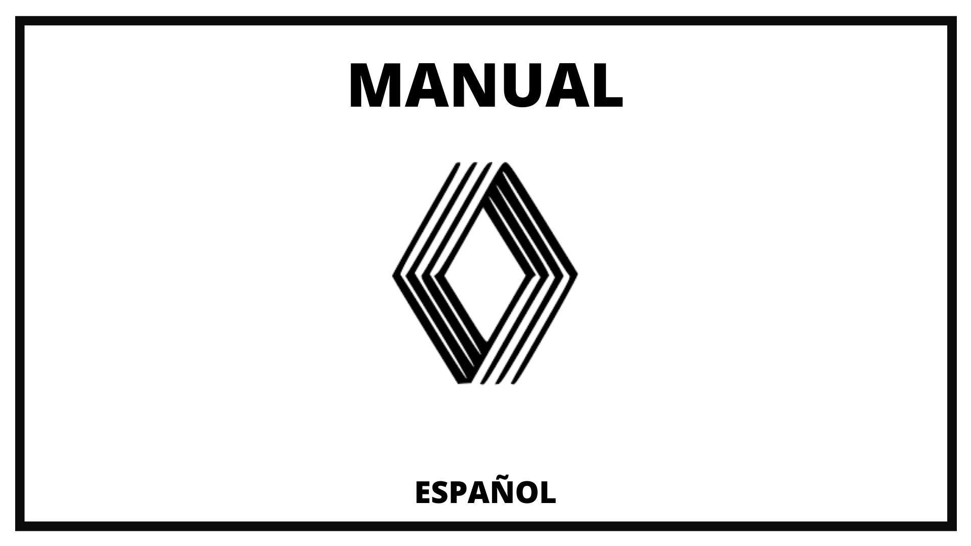 Manuales Renault 】 Oficiales Español Descargar