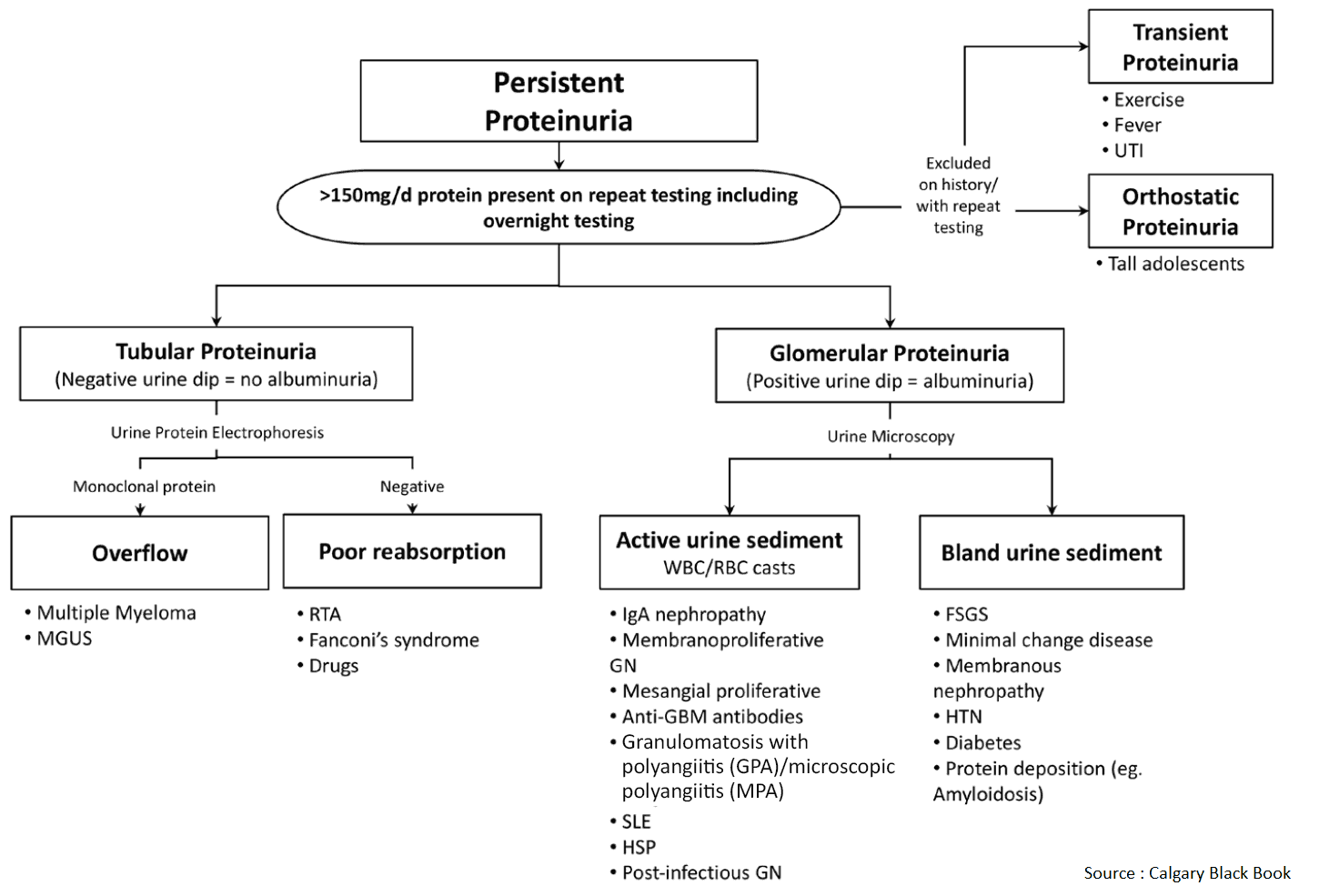 Approach to Hematuria and Proteinuria Manual of Medicine