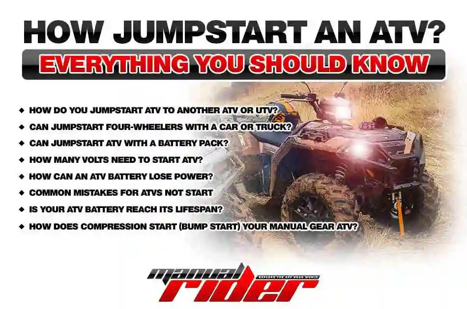 ATV Jumpstart A MustKnow Skill for Every ATV Rider Manual Rider