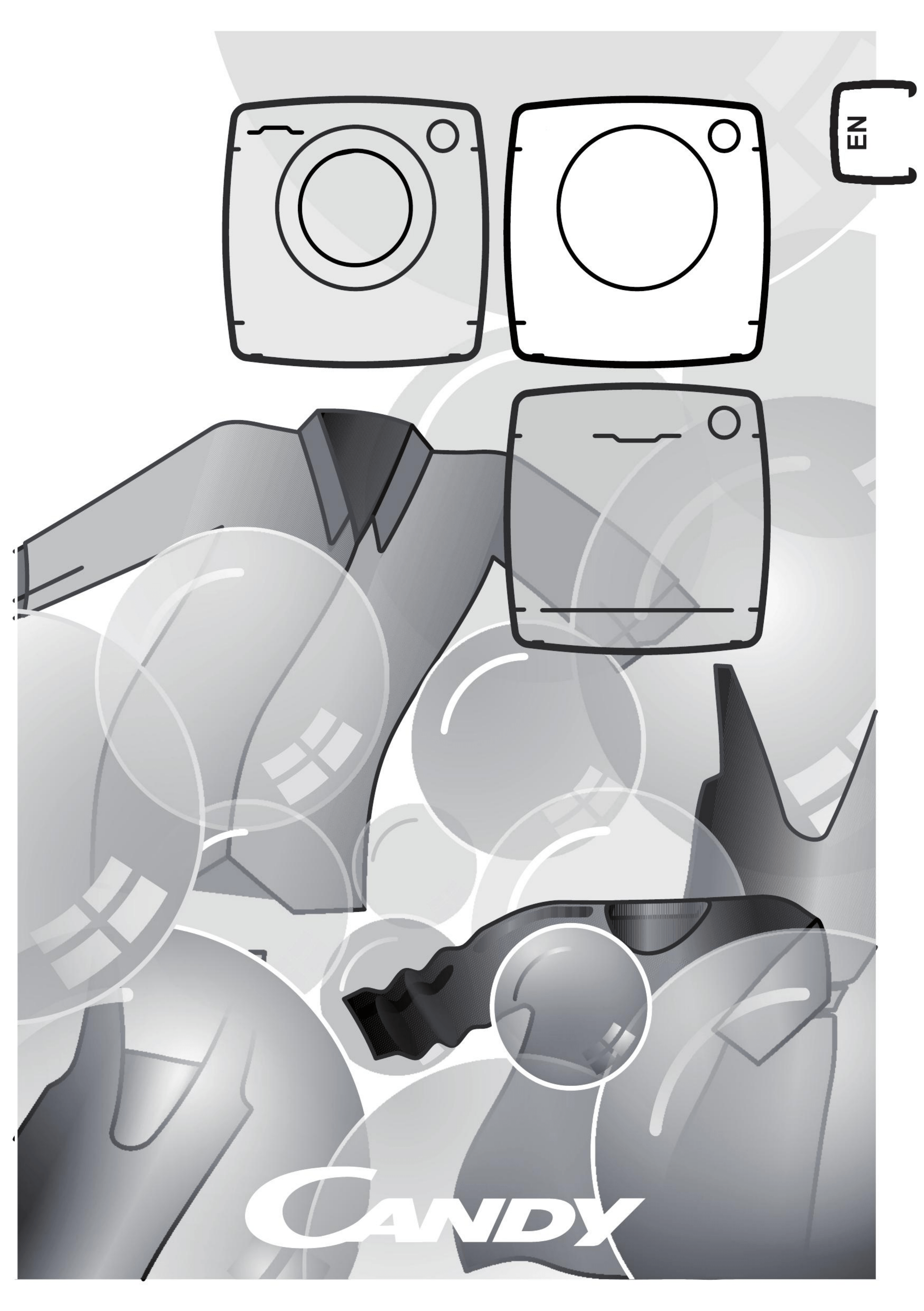 Manual Candy CS C8LF80 Dryer