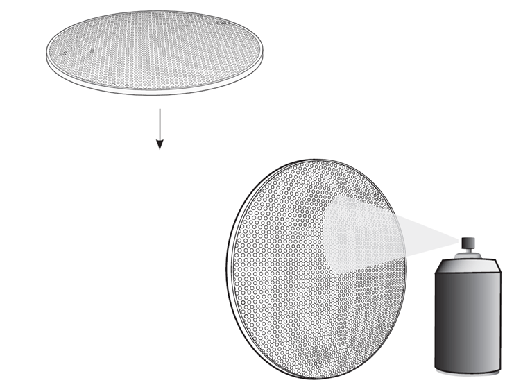 Painting the speaker grille and frame Cambridge Audio