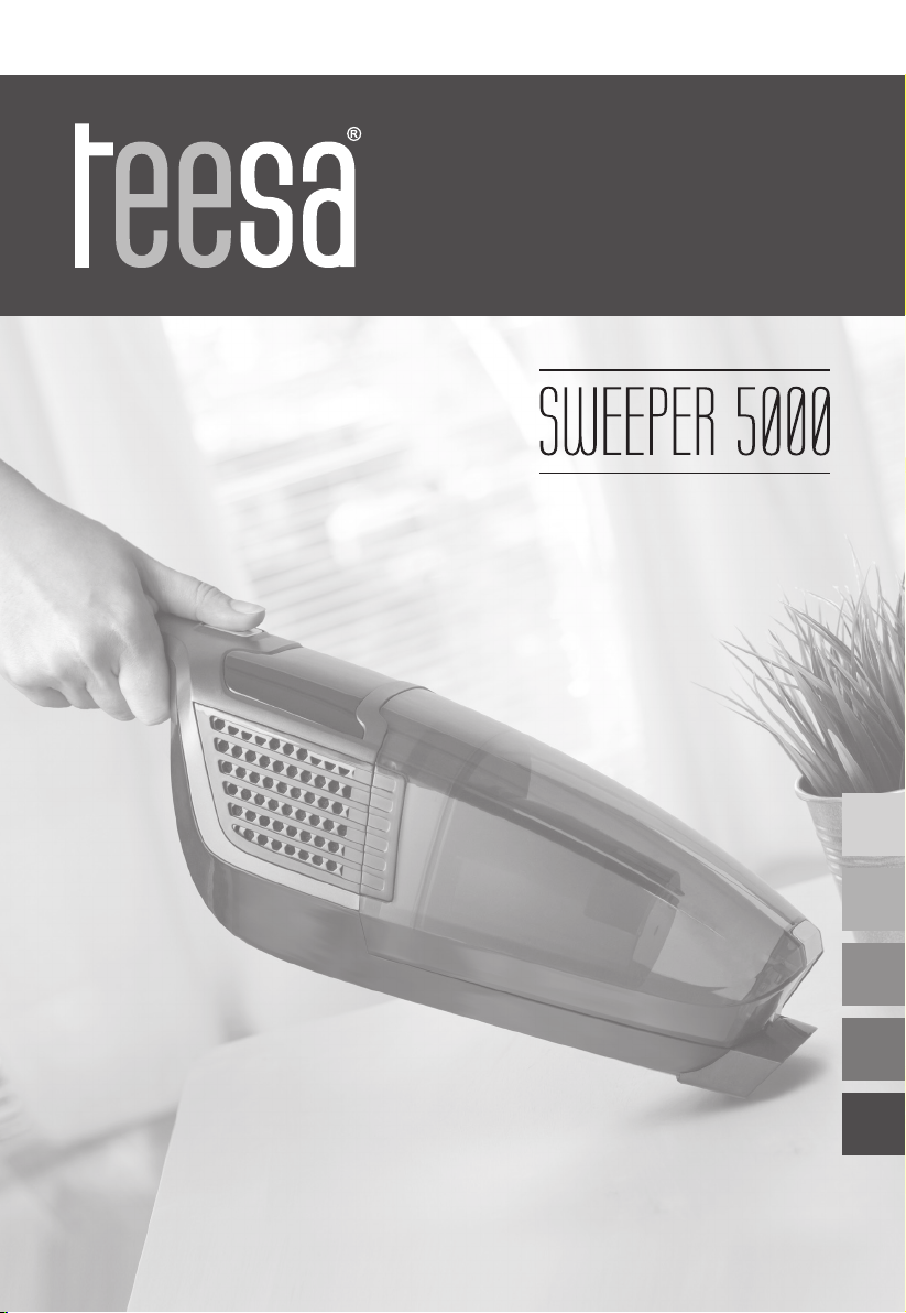 Manual Teesa TSA5025 Vacuum Cleaner