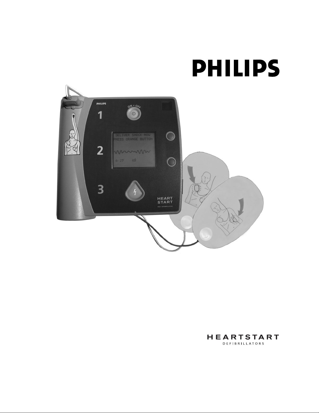 Bedienungsanleitung Philips M3860A HeartStart FR2+ Defibrillator