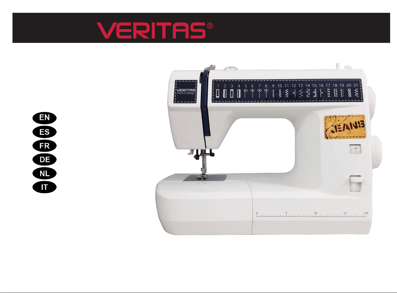 Manual Veritas JSB21 Sewing Machine
