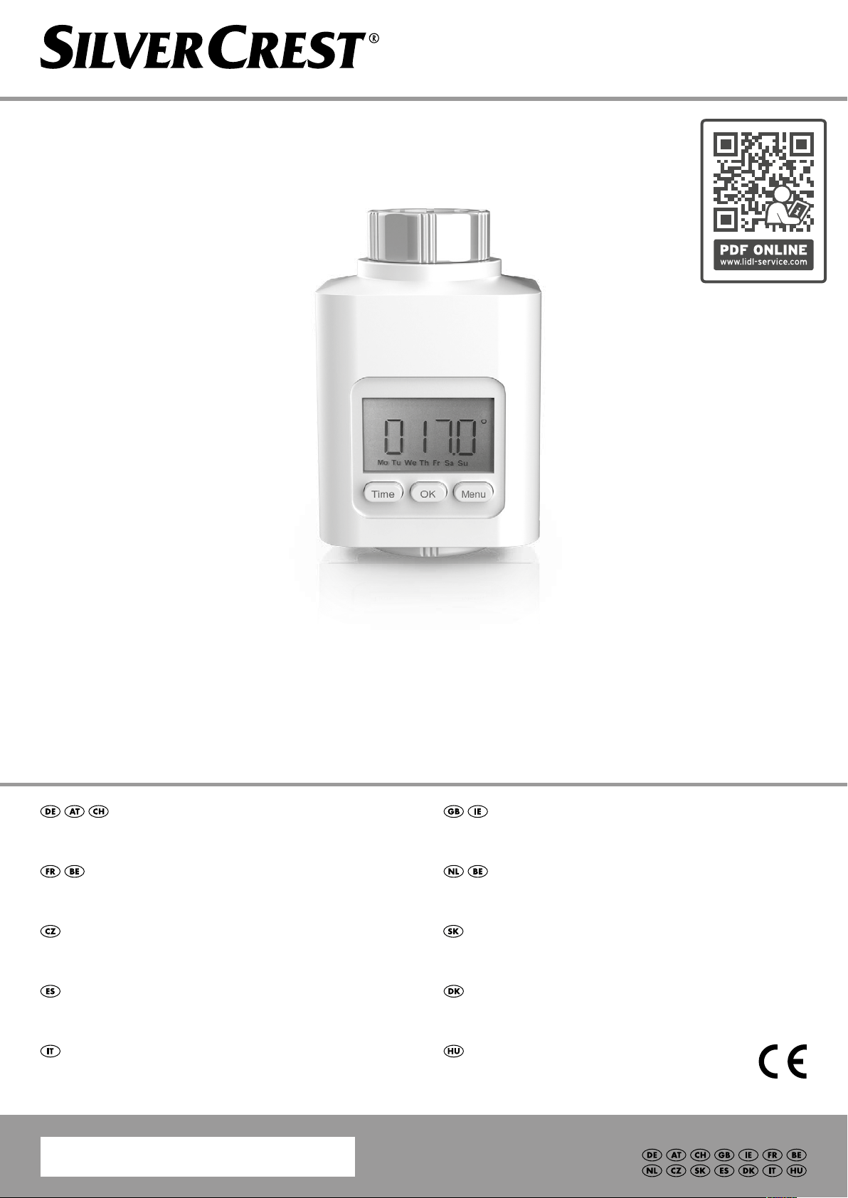 Manual SilverCrest IAN 441763 Thermostat