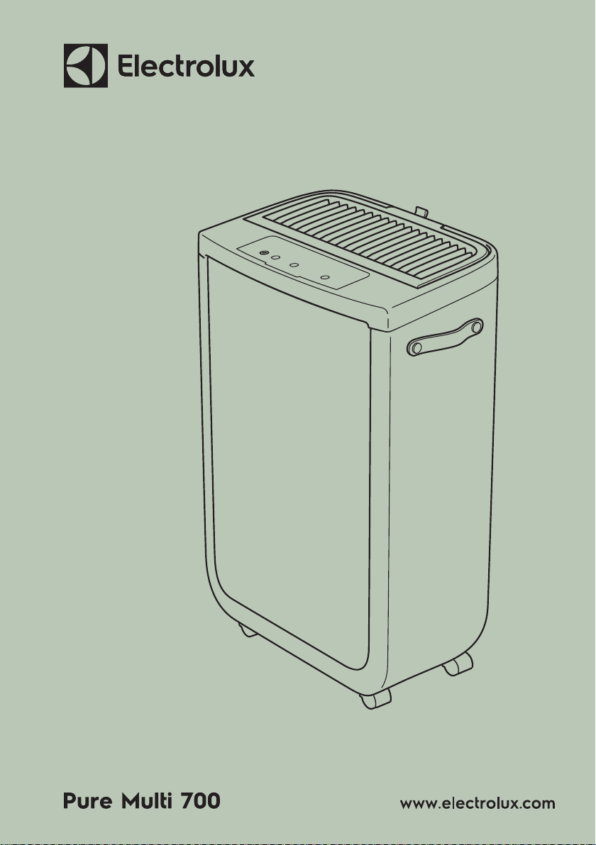 Manual Electrolux EPU72571UG Pure Multi 700 Air Purifier