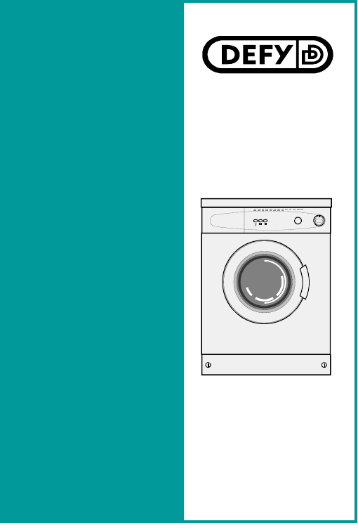 Manual Defy Automaid 600 Washing Machine