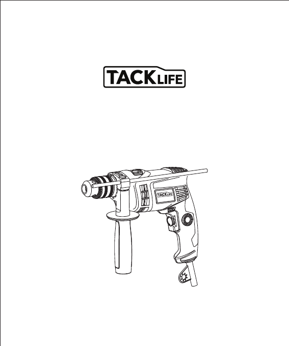 Manual Tacklife PID01A Impact Drill