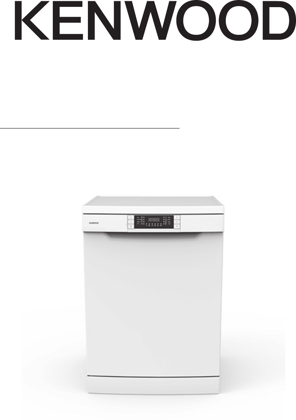 Manual Kenwood KDW60S16 Dishwasher