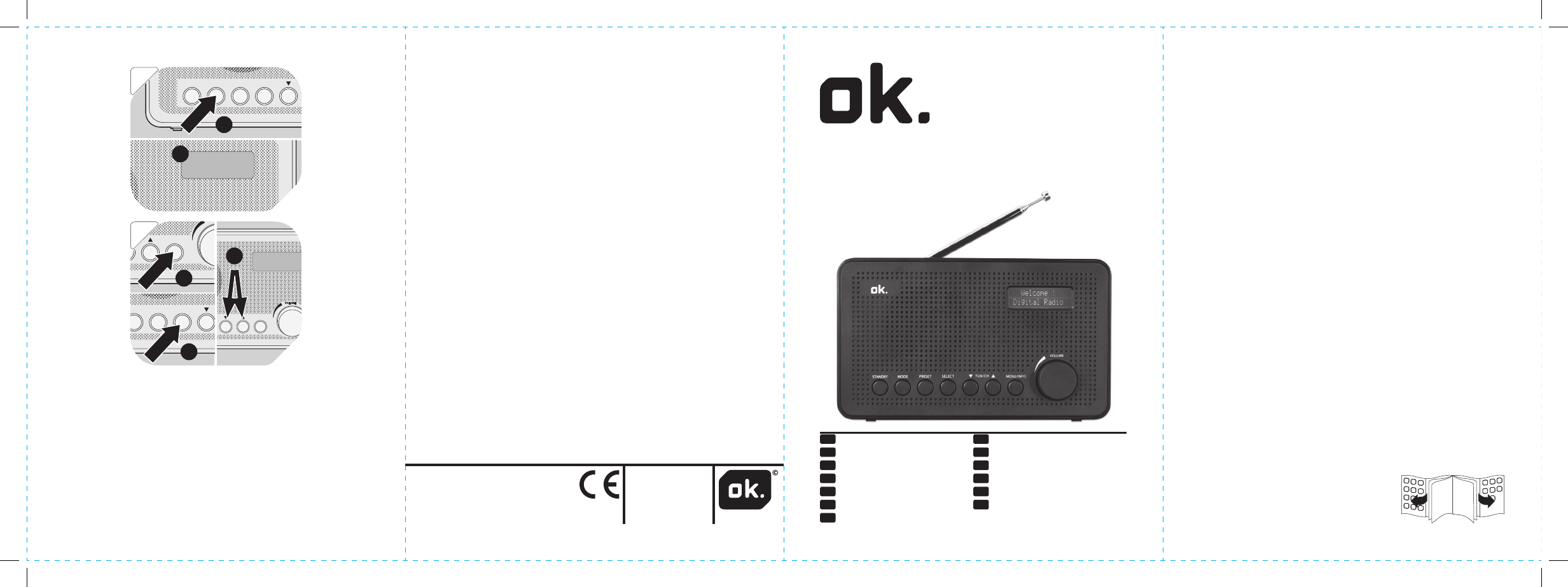 Bedienungsanleitung OK ORD 110 Radio