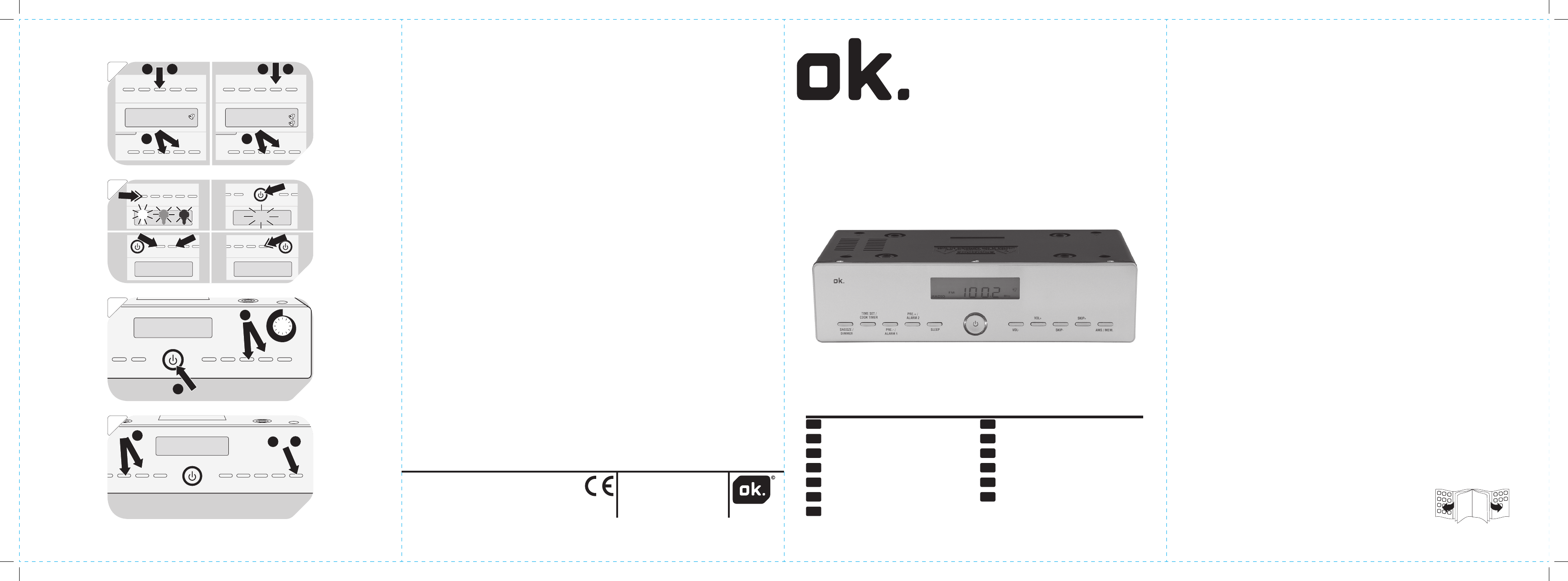 Bedienungsanleitung OK OKR 120 Radio