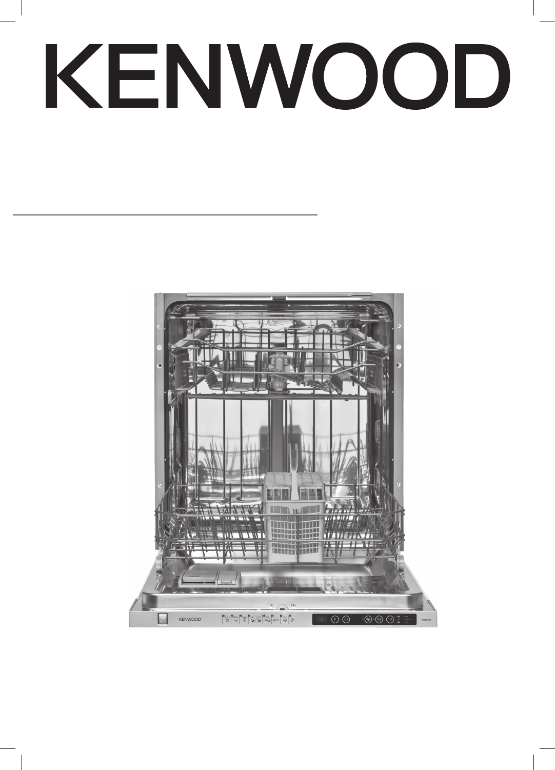 Manual Kenwood KID60S18 Dishwasher
