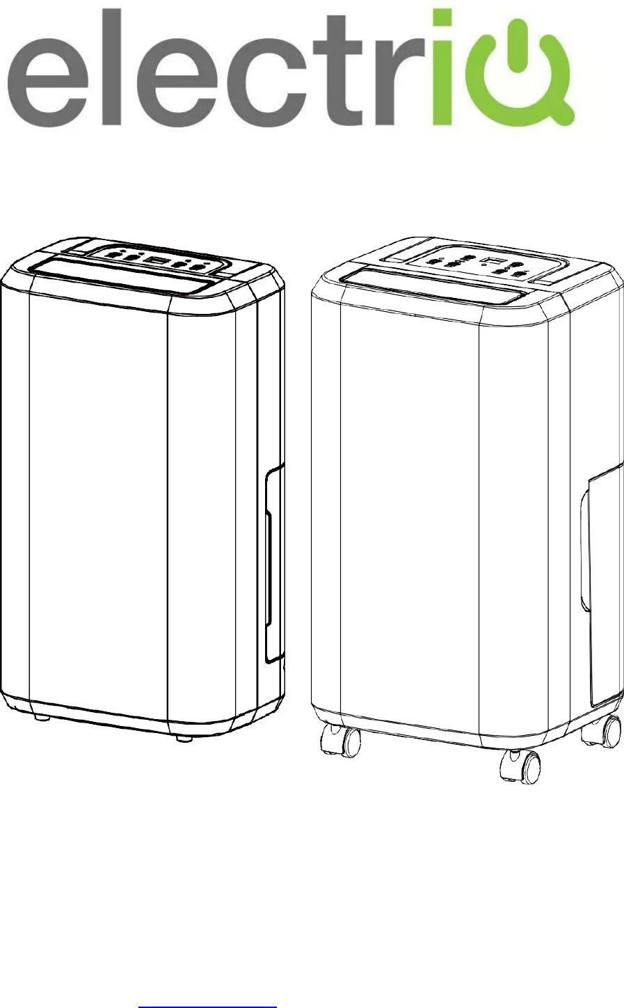 Manual ElectriQ CD10L Dehumidifier