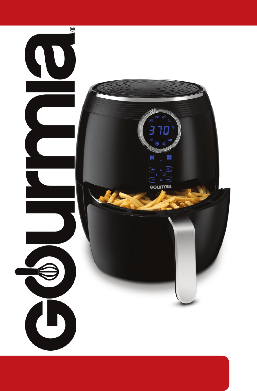 Manual Gourmia GAF575 Deep Fryer
