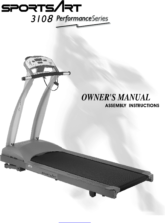 Manual SportsArt 3108 Treadmill