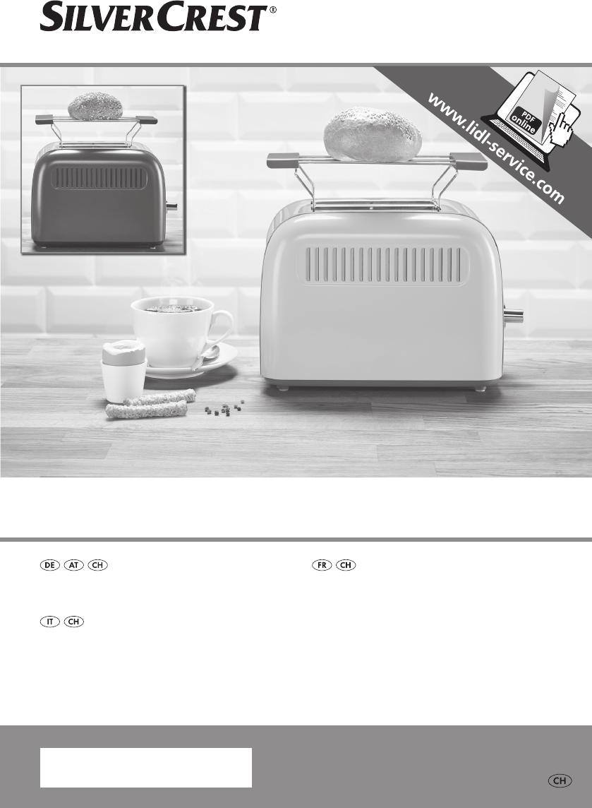 Bedienungsanleitung SilverCrest STC 920 A1 Toaster